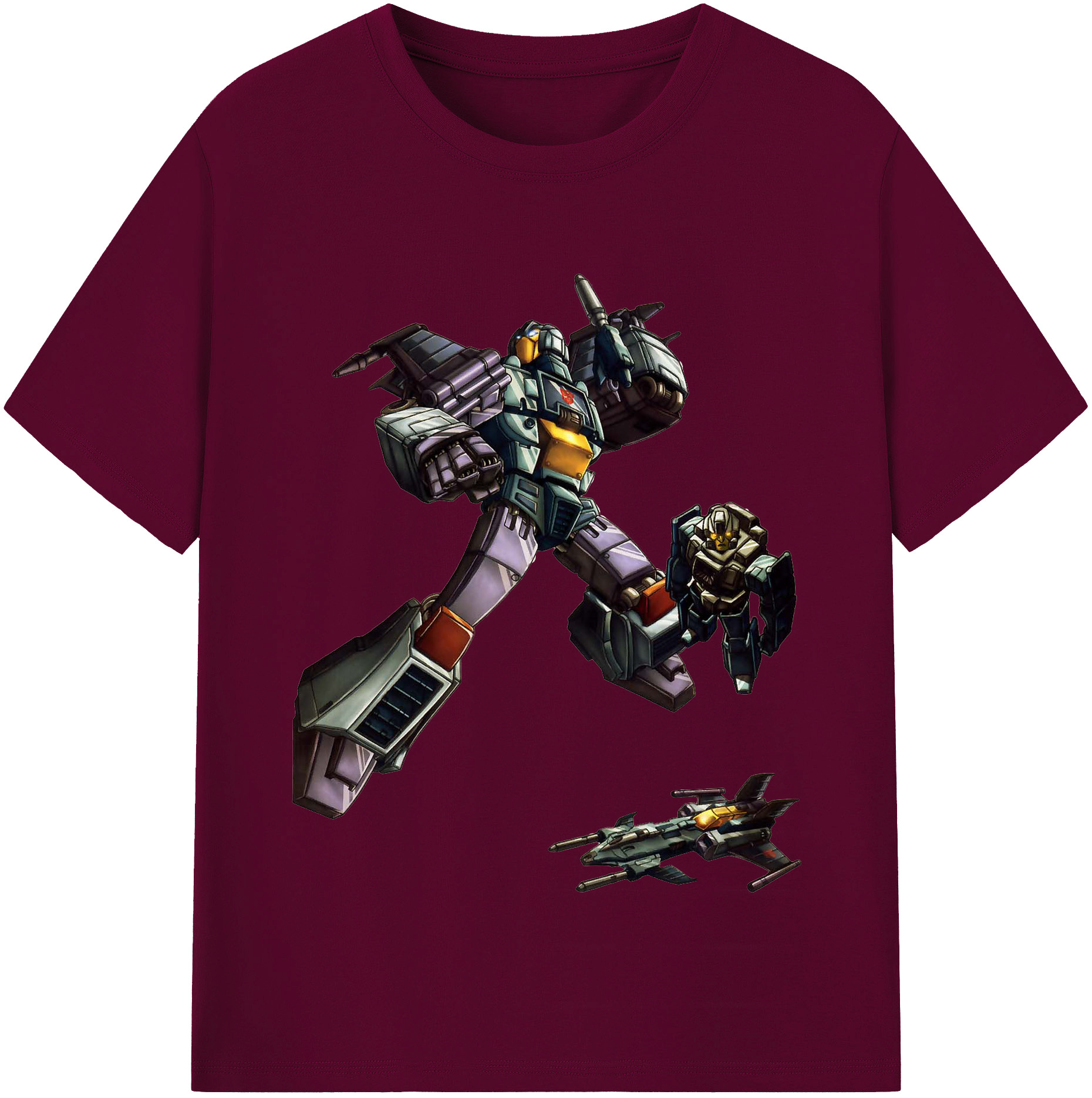 （画像用）  レディースカジュアルプリントTシャツ（綿100％）